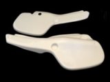 1982 Sidepanel set for  YZ 250/490 White