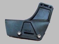 Rear Chain Guide, incl. rubblock black for 1985 CR125-250-500