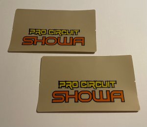 PRO CIRCUIT SHOWA FOR DECAL